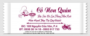 in khăn lạnh củ chi